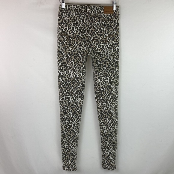 AMERICAN Eagle Leopard Print High-Rise Jegging 0 - Picture 5 of 13
